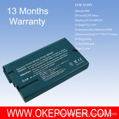 Laptop Battery For Sony Fr Series 4400mah/65wh 14.8v